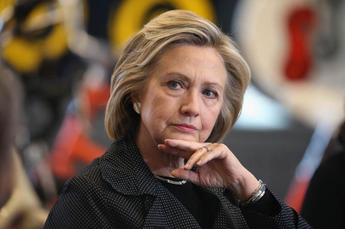 Hillary Clinton Campigns In Iowa, Meeting With Small Business Owners